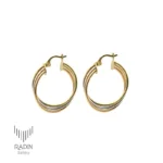 گوشواره حلقه ای زد اچ