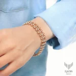 دستبند پهن اطلس