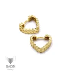 گوشواره مجلسی اومگا قلبی
