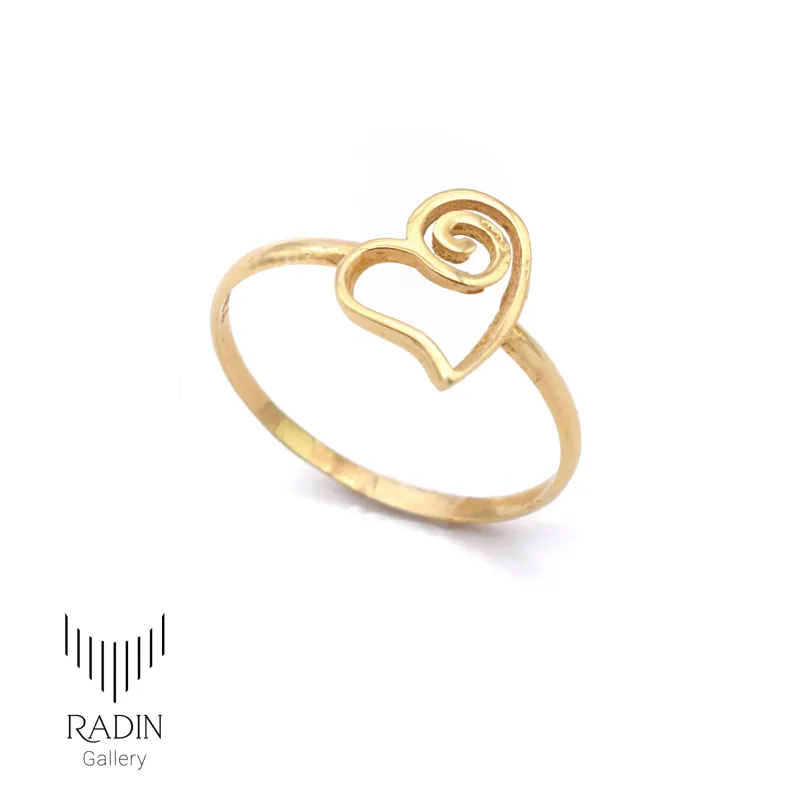 110.1_11zon انگشتر مینیمال اومگا قلبی - Image 1