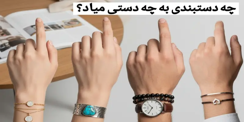 چه دستبندی به چه دستی می آید؟